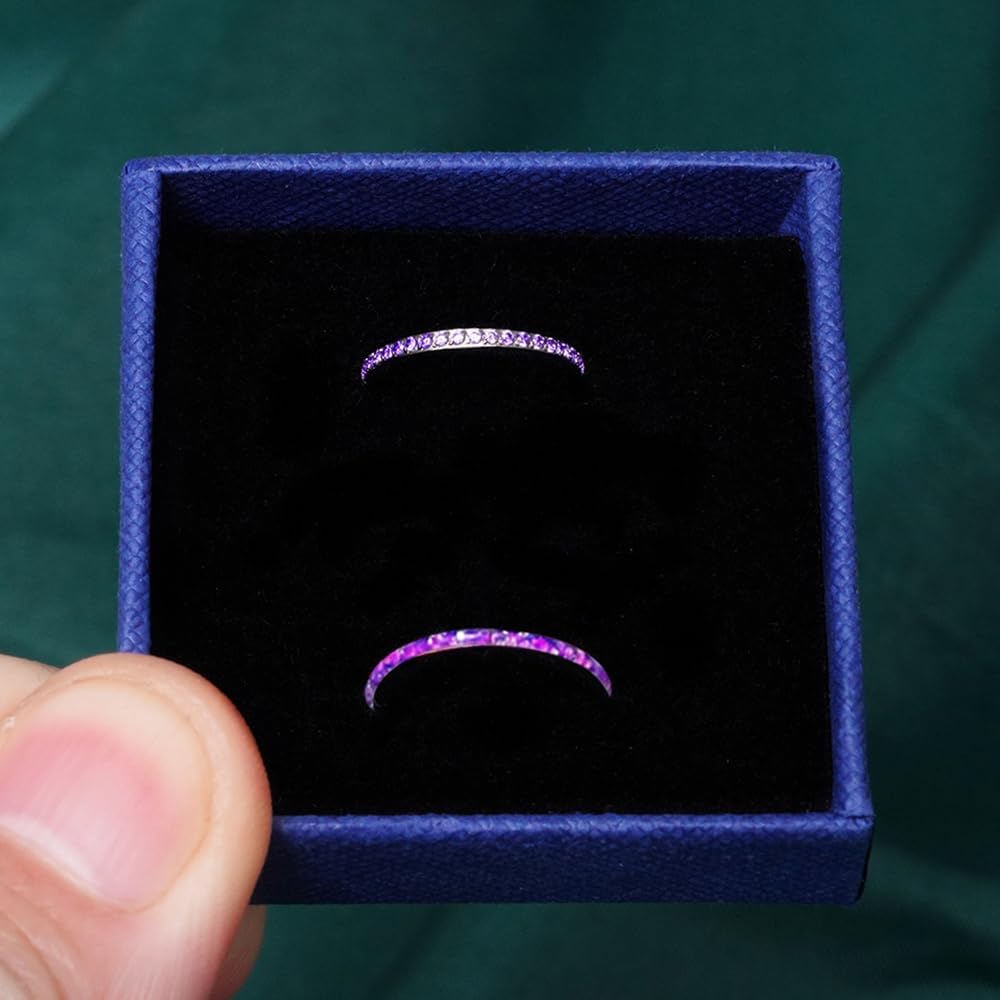 2pc G23 Titanium 16G 6/8/10/12mm Nose Ring Opal Multi Zircon Hoop Hinge Septum Ear Lobe Daith Body Piercing